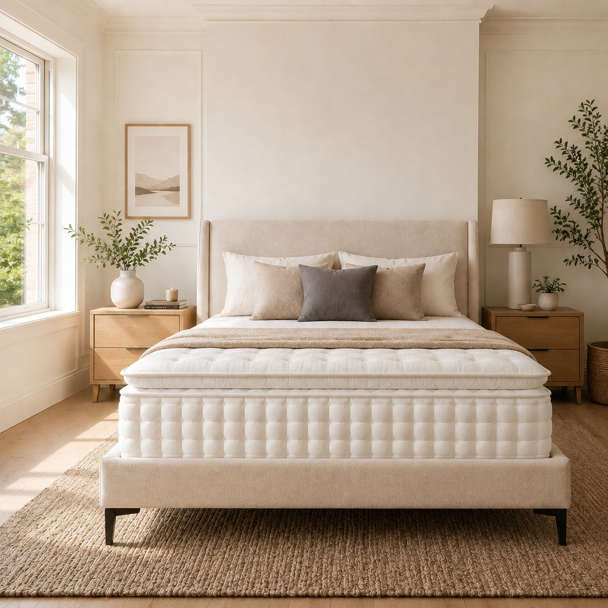3000 Pocket Spring Pillowtop Mattress - Medium Firm