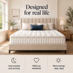 3000 Pocket Spring Pillowtop Mattress - Medium Firm